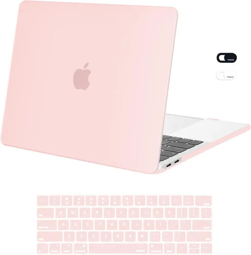Vista 9 de MOSISO - Carcasa rígida de plástico, compatible con MacBook Pro de 13 pulgadas y cubierta para teclado y cámara web