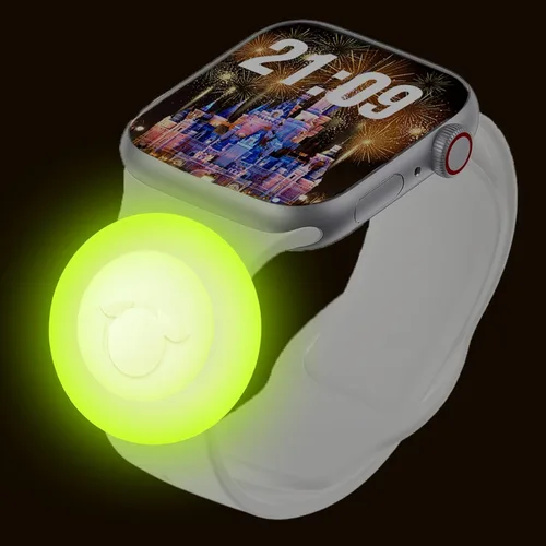Vista 10 de Compatible con el adaptador de soporte de banda mágica de Disney, suave y elástico, accesorios de reloj tradicionales compatibles con Disney Parks 1