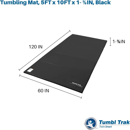 Vista 2 de Tumbl Trak Colchoneta plegable para gimnasia