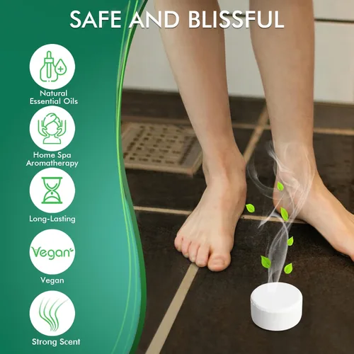 Vista 3 de Vaporizadores de ducha de aromaterapia, paquete de 12 vaporizadores de ducha, regalos de relajación para mujeres, estrés, cuidado personal, spa