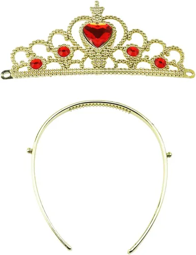 Vista 7 de Orgrimmar Accesorios de vestir de princesa con tiara corona y varita para regalos para niños y niñas