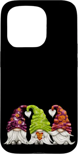 Vista 14 de iPhone 16 Cute Halloween Accessories For Kids Gnome Boo Halloween Case