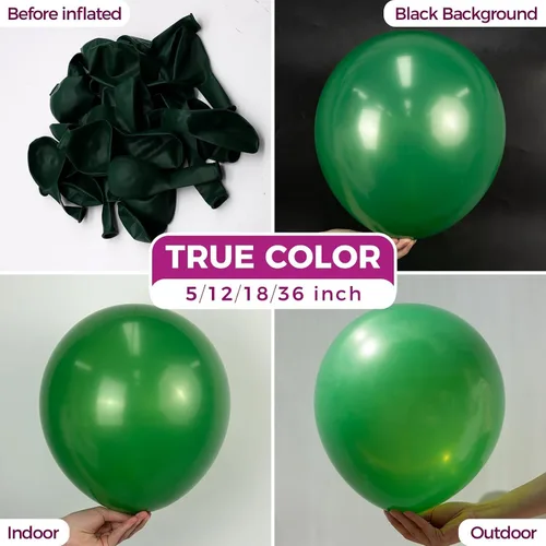 Vista 106 de Bezente Globos Naranjas de Látex para Fiestas - Paquete de 150 Globos de Helio Naranjas Mate Pequeños de 5 Pulgadas para Decoraciones de Fiestas