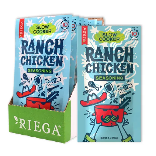 Vista 11 de Riega Mezcla de condimentos de chile, mezcla de especias orgánicas para cocinar sopas y guisos, paquetes de 0.9 onzas, 8