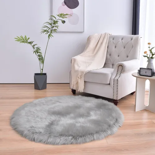 Vista 13 de duduta - Alfombra de pelo sintético de lana de oveja beige 2x3 pies, suave y esponjosa, funda para silla de pelo mullido, alfombra pequeña
