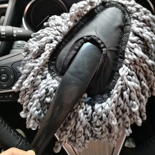 Vista 5 de IPELY Cepillo Plumero de Microfibra Súper Suave para Tablero de Coche para Limpieza de Coche Hogar Cocina Computadora Cepillo de Limpieza