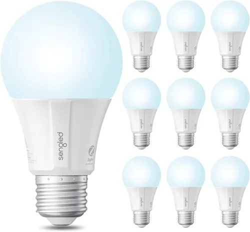 Vista 17 de Sengled Zigbee - Bombillas inteligentes, requiere concentrador inteligente, funciona con SmartThings y Echo con hub integrado, control de voz