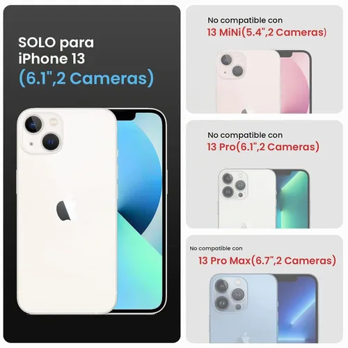 Vista 6 de FireNova - Funda diseñada para iPhone 13, 6.1 pulgadas, color verde alpino