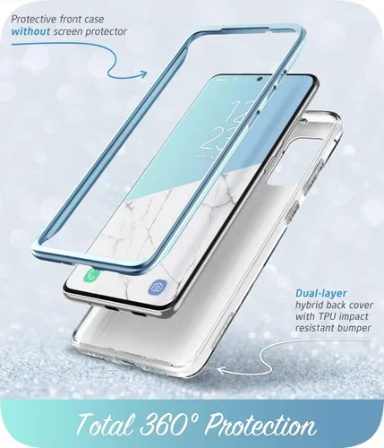 Vista 2 de i-Blason Cosmo Series - Carcasa para Samsung Galaxy S20 5G (versión 2020), diseño protector contra golpes, delgado y elegante sin protector
