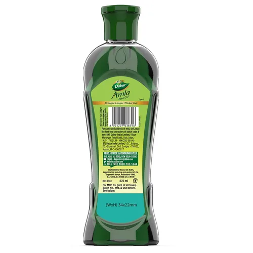 Vista 6 de Dabur Aceite para el cabello Amla 9.3 fl oz