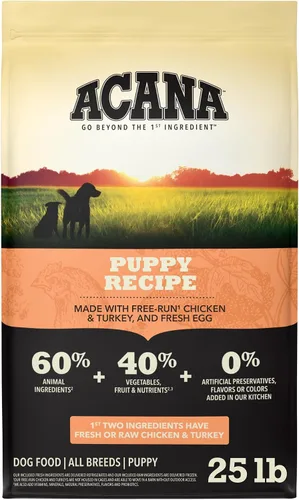 Vista 11 de ACANA - Comida seca para perros sin granos, receta para cachorros, bolsa de 4.5 libras Freeze Dried, Grain Free, High Protein, Made in the USA