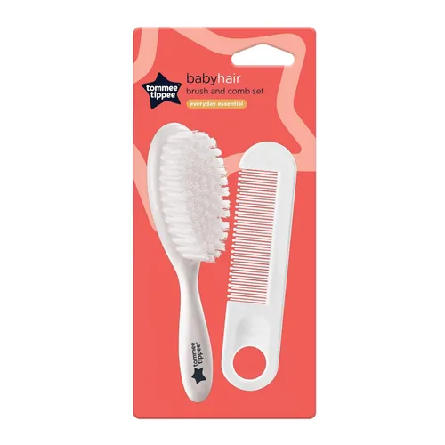 Vista 2 de Tommee Tippee Essential Basics - Juego de cepillos y peines de Baby Products
