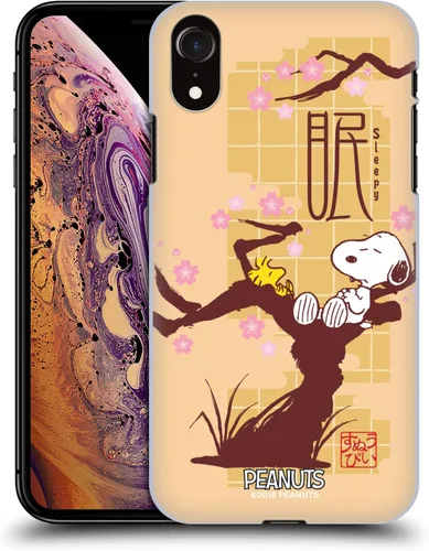 Vista 48 de Head Case Designs Funda rígida con licencia oficial de Peanuts Charlie Brown Oriental Snoopy compatible con Apple iPhone 7/8/SE 2020 y 2022