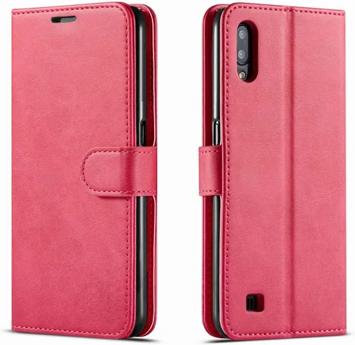 Vista 8 de STARSHOP Funda compatible con Motorola Moto E, incluye protector de pantalla de vidrio templado, funda de piel de primera calidad con función