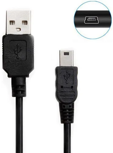 Vista 2 de Cable cargador USB compatible con HyperX QuadCast USB Multi-Pattern Electret condensador micrófono para PS4 y PC