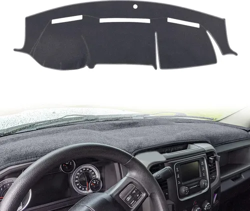 Vista 8 de Cubierta de salpicadero compatible con Dodge Ram 1500 2002-2005, 2500/3500 2003-2005 (beige)