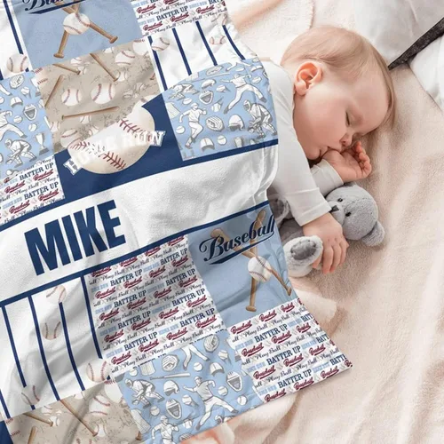 Vista 3 de Juego de ropa de cama personalizado para cuna de bebé para bebés, juego de ropa de cama personalizado para cuna con nombre, ropa de cama de cuna
