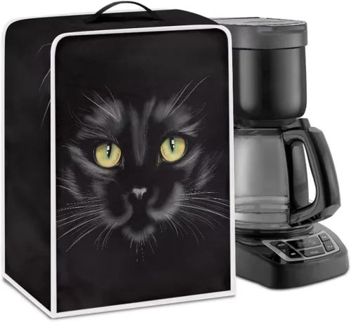 Vista 34 de Cubiertas antipolvo para máquina de café cruzado con bandera estadounidense, para mezclador, máquina de jugo, mantiene la cocina y la oficina