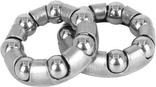 Vista 5 de X AUTOHAUX 4 unids 0.984 in x 7 jaulas de rodamientos de bolas rodamientos de manivela rueda trasera retenedor para bicicleta