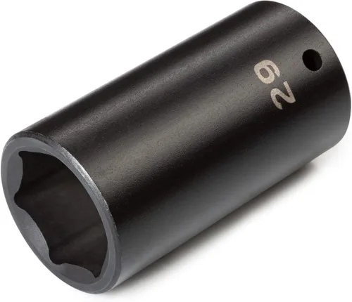 Vista 20 de TEKTON SID23109 Dado de impacto profundo de 6 puntos de 23/64 pulgada (9 mm) impulsor de 1/2 pulgada