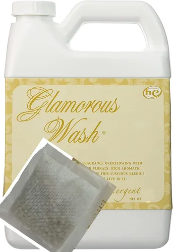Vista 4 de Tyler Candle Fleur De Lis Glamorous Wash 16 oz Detergente fino para ropa con bolsa para secadora
