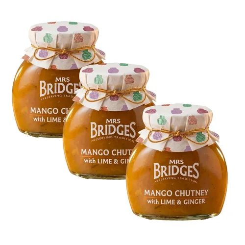 Vista 15 de Mrs Bridges Date & Fig Chutney, fabricado en Escocia, tarro de 10 onzas (paquete de 1)