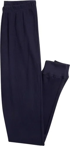 Vista 5 de Rene Rofe Conjunto de ropa interior térmica para niñas, 4 piezas, camisa térmica de manga larga y pantalones térmicos largos Fucsia/Azul marino