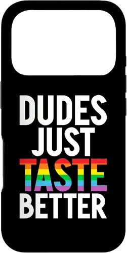 Vista 30 de Dudes just Taste Better Gay - Carcasa para iPhone 17