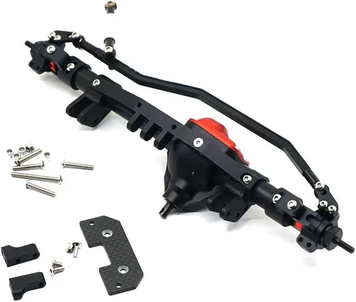 Vista 3 de Eje de aluminio Eje delantero y trasero para 1/10 RC Axial Wraith 90018 90048 90053