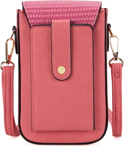 Vista 4 de Montana West Small Crossbody Cell Phone Purse for Women RFID Blocking Cellphone Wallet