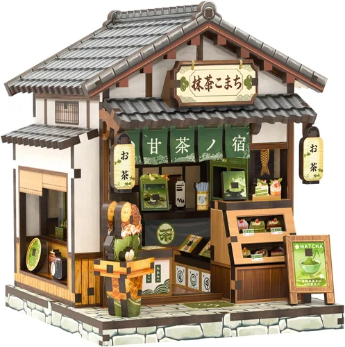 Vista 9 de Fsolis Japanese Book Nook Kit for Adults, Beika-cho Convenience Store Tienda de conveniencia Beika-cho
