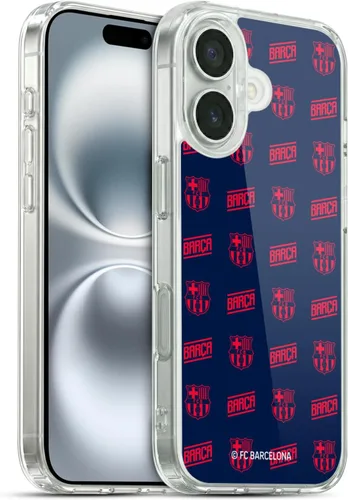 Vista 216 de Head Case Designs Funda de gel suave con licencia oficial del FC Barcelona Barca Crest Graphics [protección de grado militar] compatible con Apple