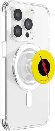 Vista 3 de El logotipo de Flash Reverse Flash PopSockets MagSafe PopGrip para iPhone