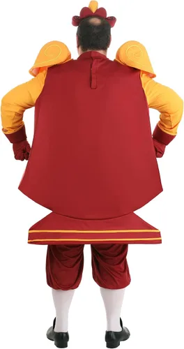 Vista 8 de Disfraz de Cogsworth de la Bella y la Bestia de Disney, talla grande