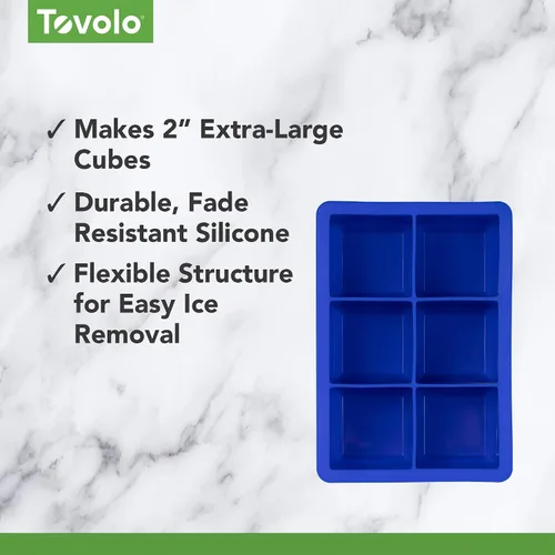 Vista 3 de Tovolo King Cube Ice Mold Tray