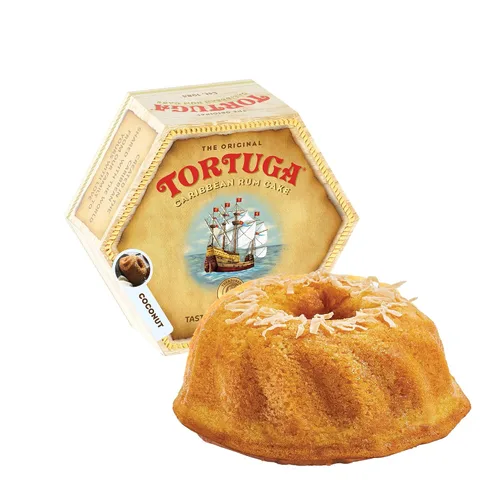 Vista 32 de Tortuga - Paquete de regalo de surtido de pasteles de ron caribeño de 4 onzas