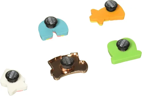 Vista 2 de Crocs Jibbitz - Paquete de 5 dijes de unicornio para zapatos Jibbitz para Crocs S
