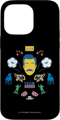 Vista 21 de Funda para iPhone 13 Pro Max Ted Lasso Icon Collage