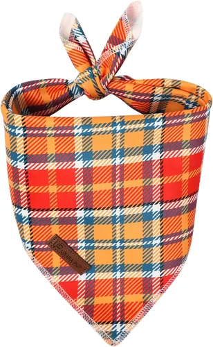 Vista 28 de Bandana de verano para mascotas - Bufanda triangular de rejilla de algodón cómoda para cachorros, pañuelo lavable para perros o gatos, niños