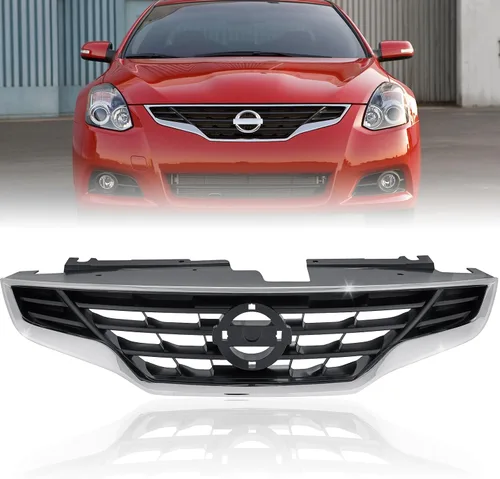 Vista 9 de CarPartsDepot Parrilla Rejilla Compatible con Nissan Altima (2002-2004 Altima de 4 Puertas)