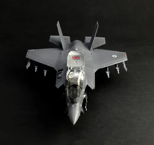 Vista 3 de Italeri -2810 F-35 B Lightning II Versión STOVL, escala 1:48, kit de modelo, modelo de plástico para montar, modelado, multicolor, IT2810