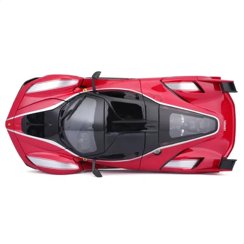 Vista 7 de Bburago B18-16010 Ferrari FXX-K Kit de Modelo Fundido, Rojo, Escala 1:18