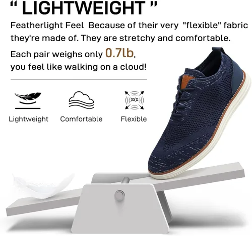 Vista 3 de Zapatos de vestir para hombre Oxfords Casual Sneaker