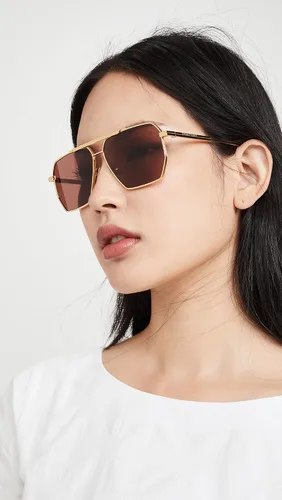 Vista 3 de Bottega Veneta Gafas de sol geométricas Navigator
