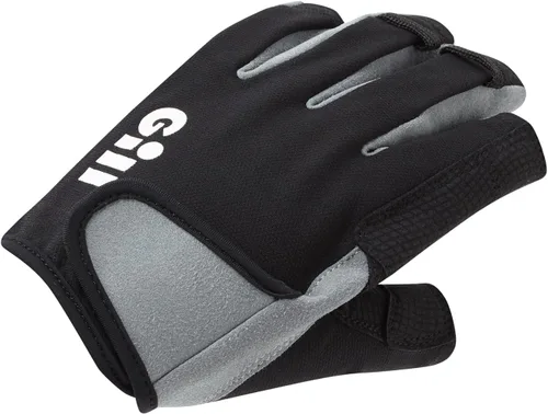 Vista 10 de Gill Deckhand - Guantes de vela de dedo corto con dedos de 3/4 de longitud, protección solar UV 50+ y repelente al agua