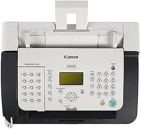 Vista 7 de Canon FAXPHONE L100 - Fax láser monocromático con copiadora, alimentador automático de documentos de 30 hojas, garantía limitada de 1 año, 19 PPM