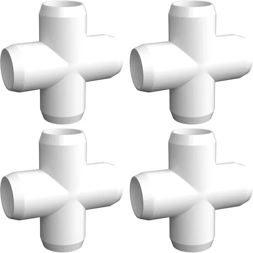Vista 15 de Accesorios de PVC de 1 pulgada (paquete de 10) de 3 vías (paquete de 10) para muebles, conector de codo de 1 pulgada, resistente para muebles