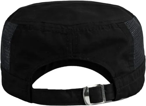 Vista 5 de FASHIXD Gorra militar de malla para hombre, gorra de verano para hombre, gorra de billete corto