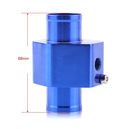 Vista 5 de Sensor de temperatura del refrigerante, adaptador de manguera de refrigerante de construcción duradera de aluminio, ajuste universal de 1.024-1.575