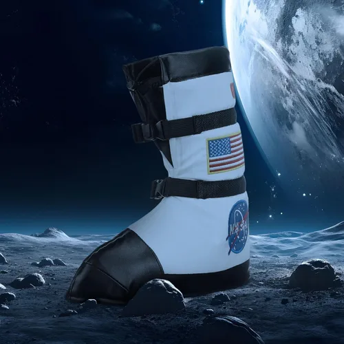 Vista 26 de Botas de astronauta Aeromax, Blanco